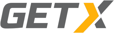 GetX — официальный логотип казино